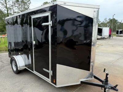 Douglas Trailers  6x12SAL - Blk, R, RV, +3 Height