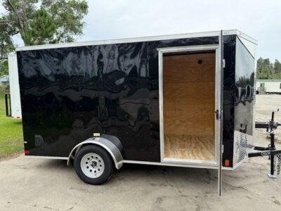 Douglas Trailers  6x12SAL - Blk, R, RV, +3 Height - Image 2