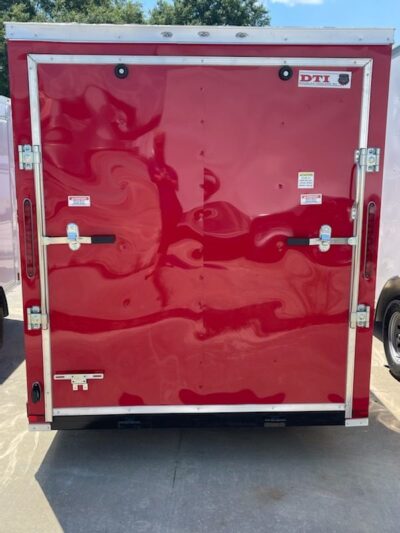 Diamond Cargo 6x12 SA Trailer - Red, Ramp, Side Door, Extra Height, Insulated - Image 5