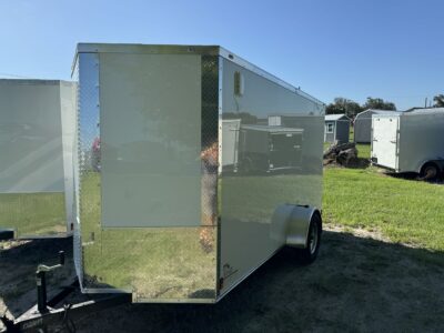 Douglas Trailers  6x12SAL - Wh .080 Poly, R, RV, +3 Height - Image 2
