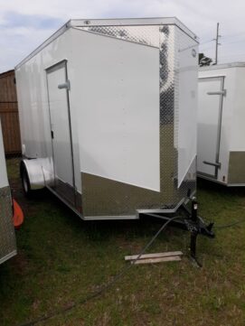 Douglas Trailers  6x12SAL - Wh, R, RV, +12 Height
