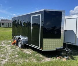 Douglas Trailers  6x14TA2L - Blk, R, RV, +3 Height