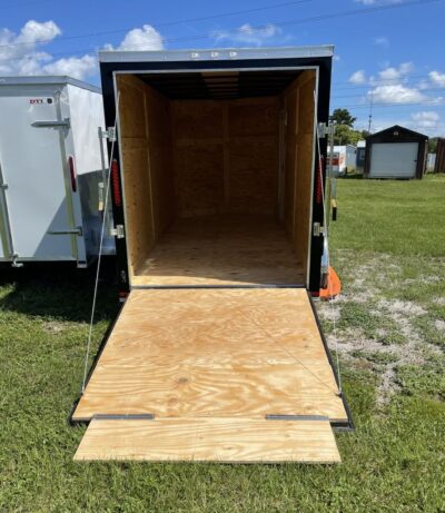 Douglas Trailers 6x14 TA Trailer - Black, Ramp, Side Door - Image 5