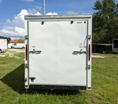 Douglas Trailers 6x14 TA Trailer - White, Ramp, Side Door - Image 6