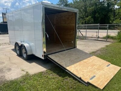 Douglas Trailers  7x14TA2L - White .080 Poly, R, RV, +3 Height - Image 4