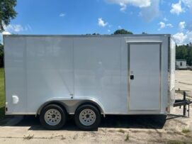 Douglas Trailers  7x14TA2L - White .080 Poly, R, RV, +3 Height