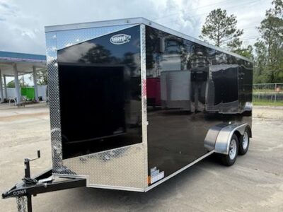 Douglas Trailers  7x16TA2L - Blk .080 Poly, R, RV, Standard 2x4 - Image 2