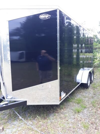 Douglas Trailers  7x16TA2L - Blk .080 Poly, R, RV, Standard 2x4, +12 Height - Image 2