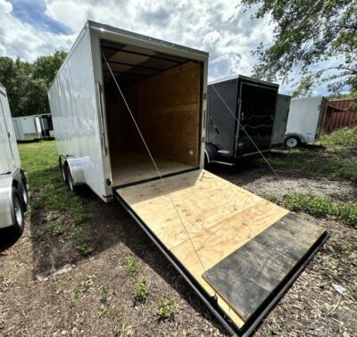 Douglas Trailers  7x16TA2L - Wh, R, RV, +12 Height - Image 3
