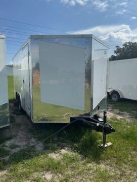 Douglas Trailers  8.5x16TA2L - Wh .080 Poly, R, RV