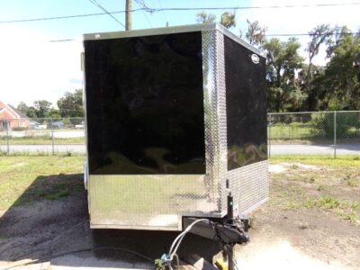 Douglas Trailers 8.5x16 TA Trailer - Black, DD, Side Door - Image 6