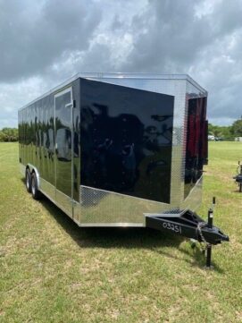 Douglas Trailers  8.5x20TA3L - Blk, R, RV, 12 ATP Wrap