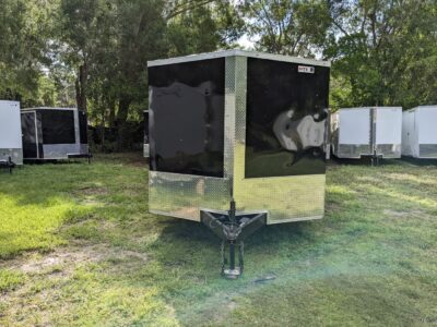Douglas Trailers 8.5x20 TA Trailer - Black, Ramp, Side Door - Image 11