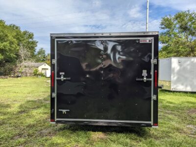 Douglas Trailers 8.5x20 TA Trailer - Black, Ramp, Side Door - Image 7