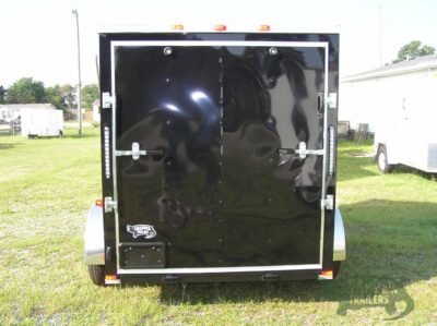Quality Cargo 6x8 SA Trailer - Black, Ramp, Side Door, Extra Height - Image 7