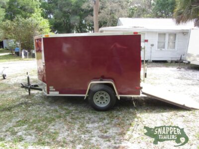 South Georgia Cargo 5x8 SA Trailer - Brandywine, Ramp, Side Door - Image 3