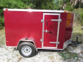 South Georgia Cargo 5x8 SA Trailer - Brandywine, Ramp, Side Door