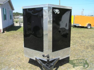 South Georgia Cargo 5x8 SA Trailer - Black, Ramp, Side Door - Image 13