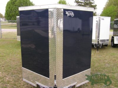 South Georgia Cargo 5x8 SA Trailer - Blue, Ramp, Side Door - Image 14