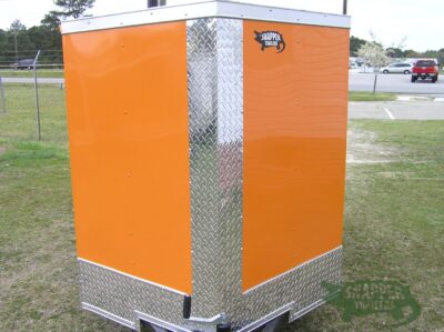 South Georgia Cargo 5x8 SA Trailer - Orange, Ramp, Side Door - Image 14