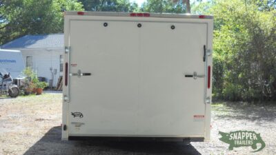 South Georgia Cargo 8.5x22 TA Trailer - White, Ramp, Side Door - Image 7