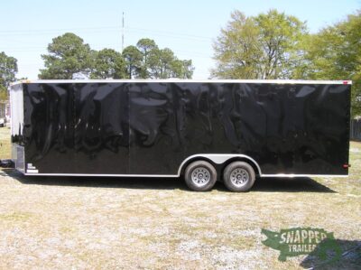 South Georgia Cargo 8.5x24 TA Trailer - Black, Ramp, Side Door, 5K Axles - Image 3