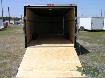 South Georgia Cargo 8.5x24 TA Trailer - Black, Ramp, Side Door, 5K Axles - Image 6