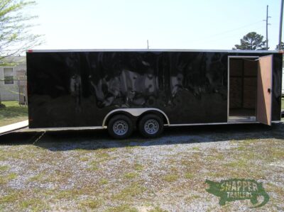 South Georgia Cargo 8.5x24 TA Trailer - Black, Ramp, Side Door, 5K Axles - Image 10