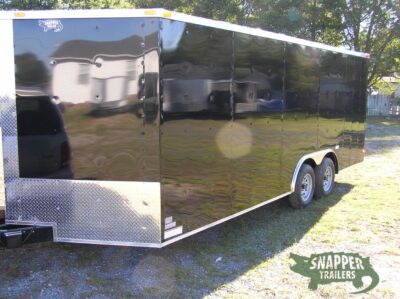 South Georgia Cargo 8.5x20 TA Trailer - Black, Ramp, Side Door - Image 2