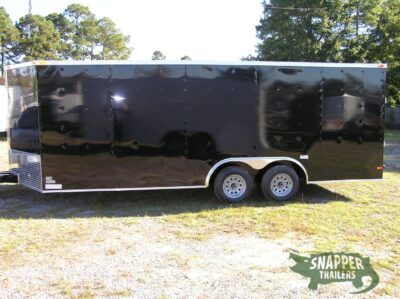 South Georgia Cargo 8.5x20 TA Trailer - Black, Ramp, Side Door - Image 3