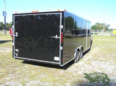 South Georgia Cargo 8.5x20 TA Trailer - Black, Ramp, Side Door - Image 9