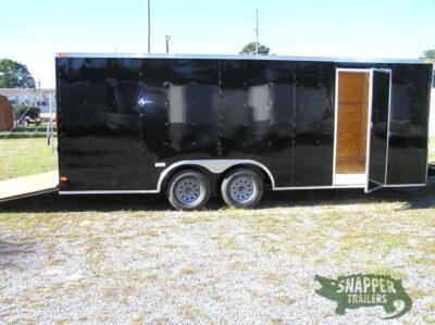 South Georgia Cargo 8.5x20 TA Trailer - Black, Ramp, Side Door - Image 10