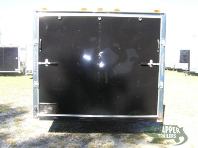 Quality Cargo 8.5x24 TA Trailer - Black, Ramp, Side Door, D-Rings, and 5K Axles - Image 7