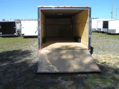 Quality Cargo 8.5x24 TA Trailer - Black, Ramp, Side Door, D-Rings, and 5K Axles - Image 6