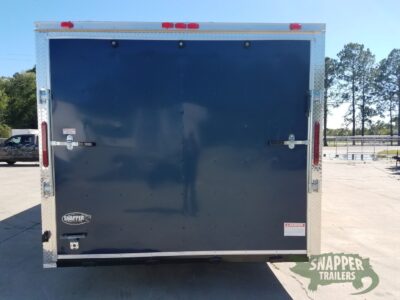 South Georgia Cargo 8.5x24 TA Trailer - Blue, Ramp, Side Door, 5K Axles - Image 6