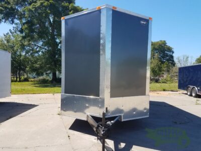 South Georgia Cargo 8.5x20 TA Trailer - Charcoal, Ramp, 7K Axles, Extra Height, Electrical, AC, Additional Options - Image 7