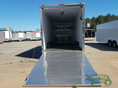 South Georgia Cargo 8.5x20 TA Trailer - Charcoal, Ramp, 7K Axles, Extra Height, Electrical, AC, Additional Options - Image 3