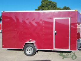 South Georgia Cargo 6x14 SA Trailer - Brandywine, Ramp, Side Door, Extra Height, Finished Interior, Electrical