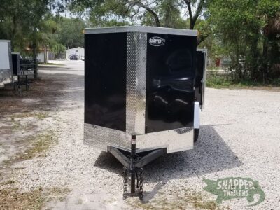 South Georgia Cargo 5x10 SA Trailer - Black, Double Doors - Image 15