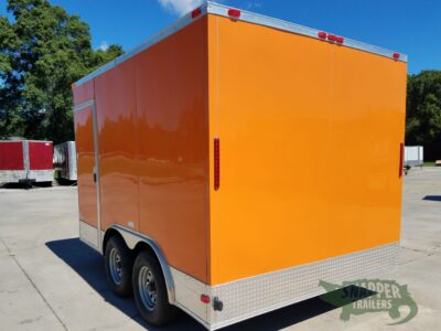 South Georgia Cargo 8.5x12 TA Trailer - Orange, Electrical, Finished Interior, Additional Options - Image 4