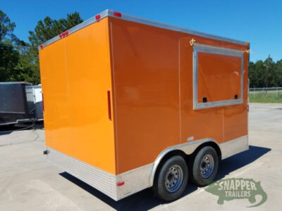 South Georgia Cargo 8.5x12 TA Trailer - Orange, Electrical, Finished Interior, Additional Options - Image 6