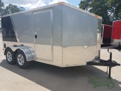South Georgia Cargo 7x12 TA Trailer - SilverBlack, Torsion Axles, E-Track, Reduced Height, Additional Options - Image 11