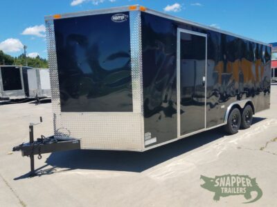 South Georgia Cargo 8.5x20 TA Trailer - Black, Ramp, Two Side Doors - Image 2