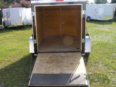 South Georgia Cargo 5x6 SA Trailer - Black, Ramp - Image 6