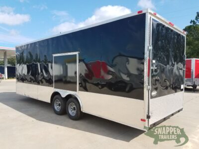 South Georgia Cargo 8.5x24 TA Trailer - Black, Ramp, Side Door, 5K Axles, Extra Height, Customizations - Image 6
