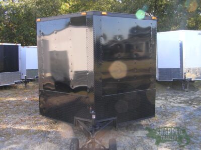 South Georgia Cargo 8.5x18 TA Trailer - Black, Ramp, Side Door, Blackout - Image 10