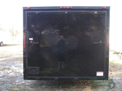South Georgia Cargo 8.5x18 TA Trailer - Black, Ramp, Side Door, Blackout - Image 5