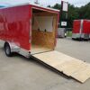 BQ 6x12SAL Red R RV Options 4752 Rear Left Open