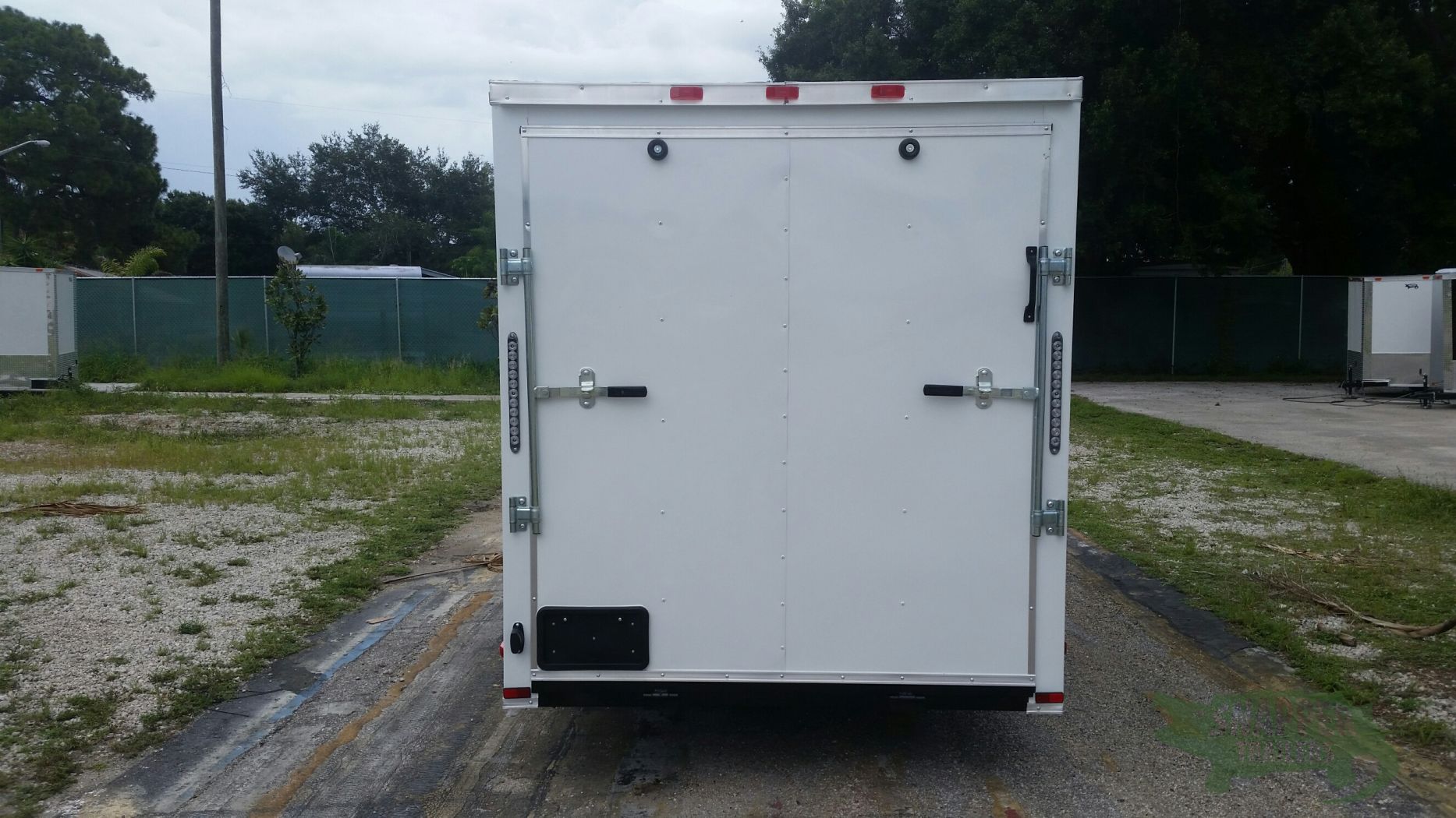 Quality Cargo 6x14 SA Trailer - White, Ramp, Side Door, Extra Height - Image 7
