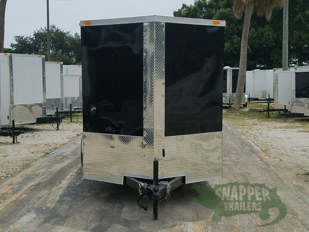 Quality Cargo 6x14 TA Trailer - Black, Ramp, Side Door, Extra Height - Image 14